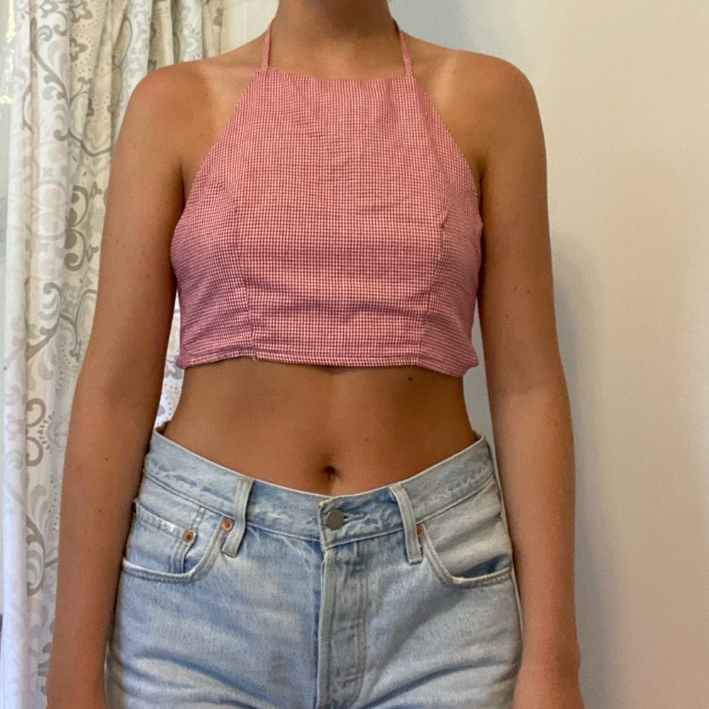 LF halter top worn once